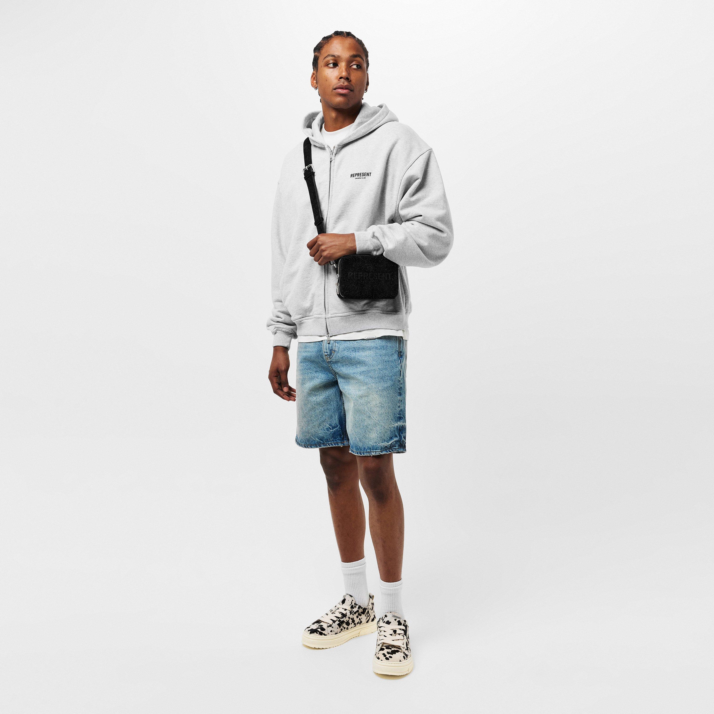 Men's Cowprint Low Trainers