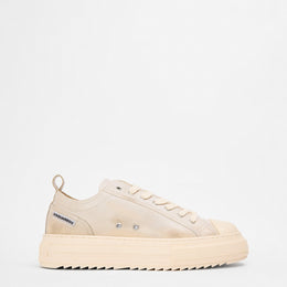 DSQ Leather Berlin Low-Top Trainers