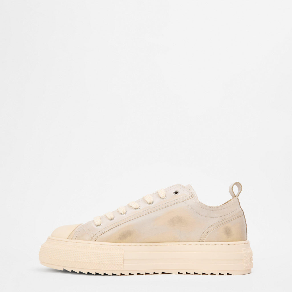 Men's DSQ Leather Berlin Low-Top Trainers