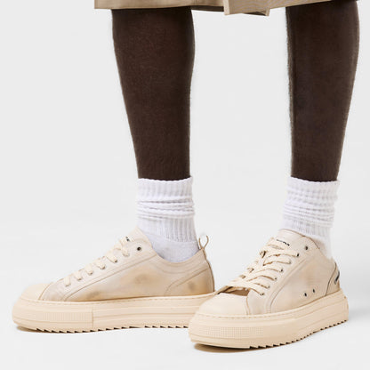 DSQ Leather Berlin Low-Top Trainers