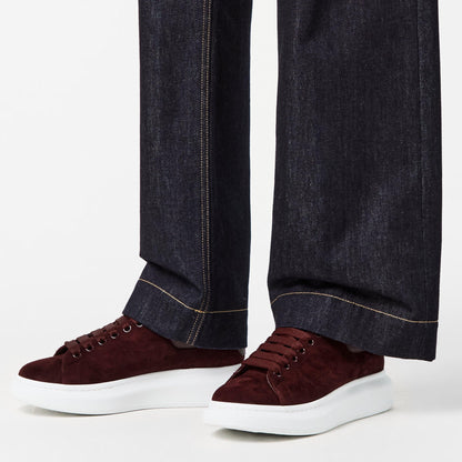 Oversized Leather Trainers