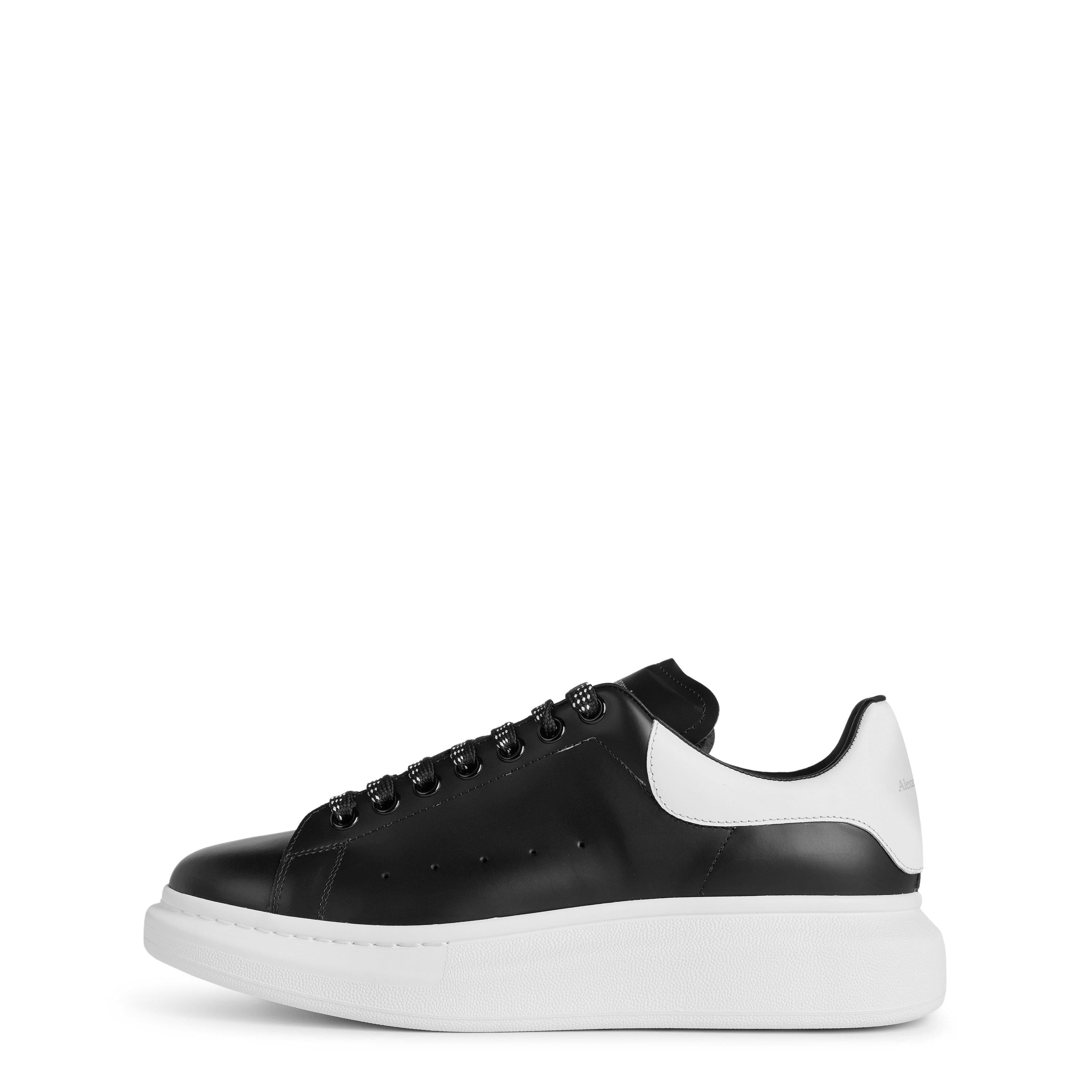 Oversized Leather Trainers
