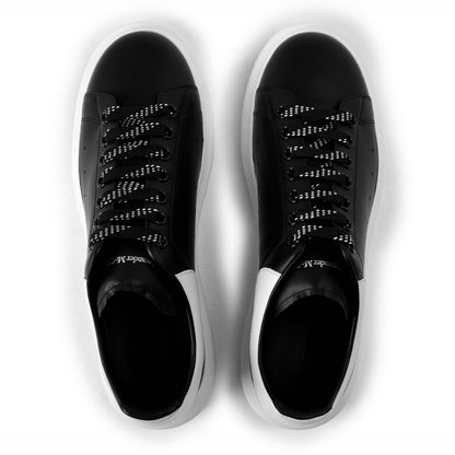 Oversized Leather Trainers