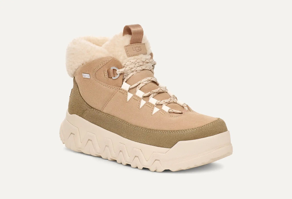 UGG® TerreTrail Cozy Lace Waterproof Boot – Recycled Faux-Fleece & Spider Rubber® Grip