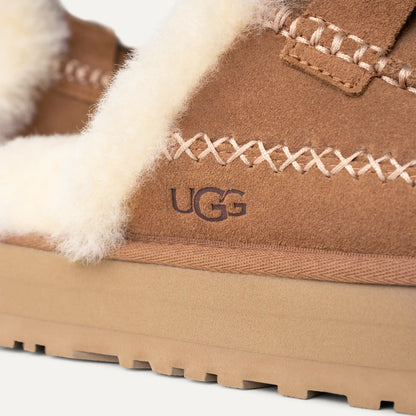 UGG® Disquette Alpine Slipper – Elevated Heritage with Sheepskin Comfort