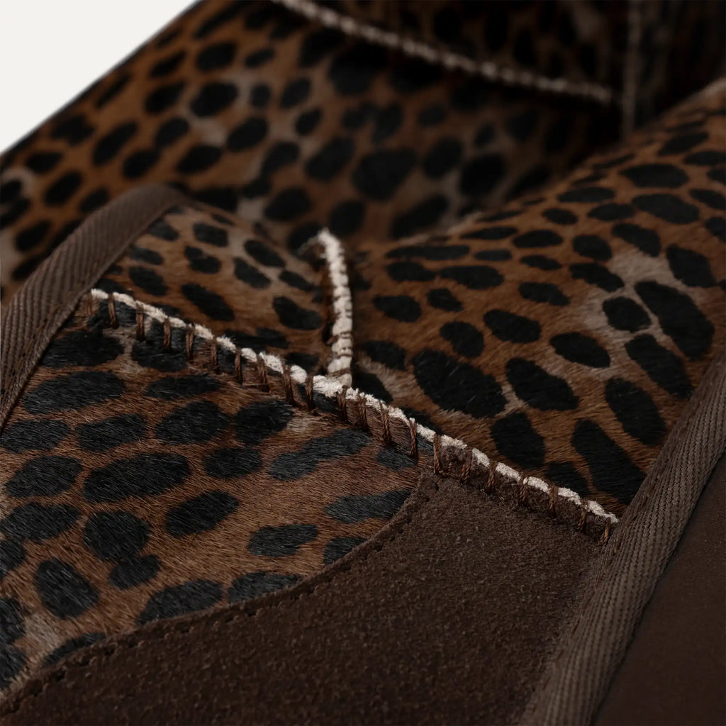 UGG® Classic Ultra Mini Caspian – Calf Hair Boots with Nature-Inspired Print & UGGplush™ Lining