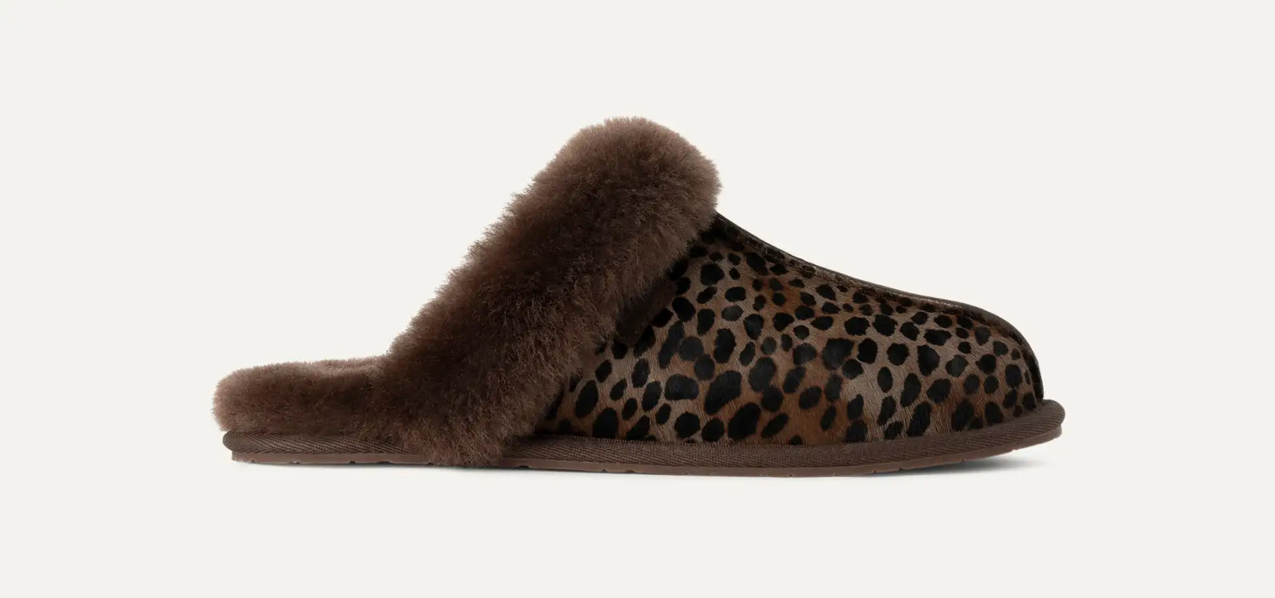 UGG® Scuffette Caspian Slipper – Calf Hair & Sheepskin with UGGplush™ Comfort