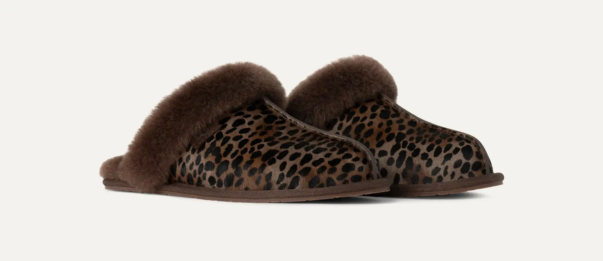UGG® Scuffette Caspian Slipper – Calf Hair & Sheepskin with UGGplush™ Comfort
