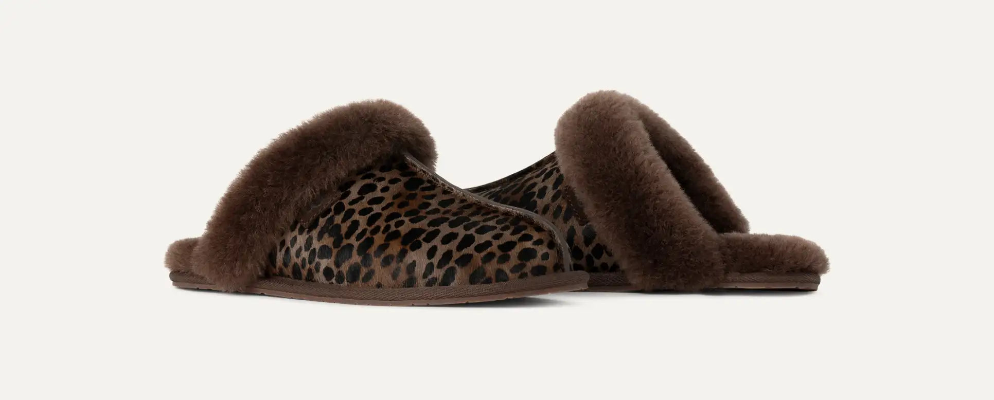 UGG® Scuffette Caspian Slipper – Calf Hair & Sheepskin with UGGplush™ Comfort