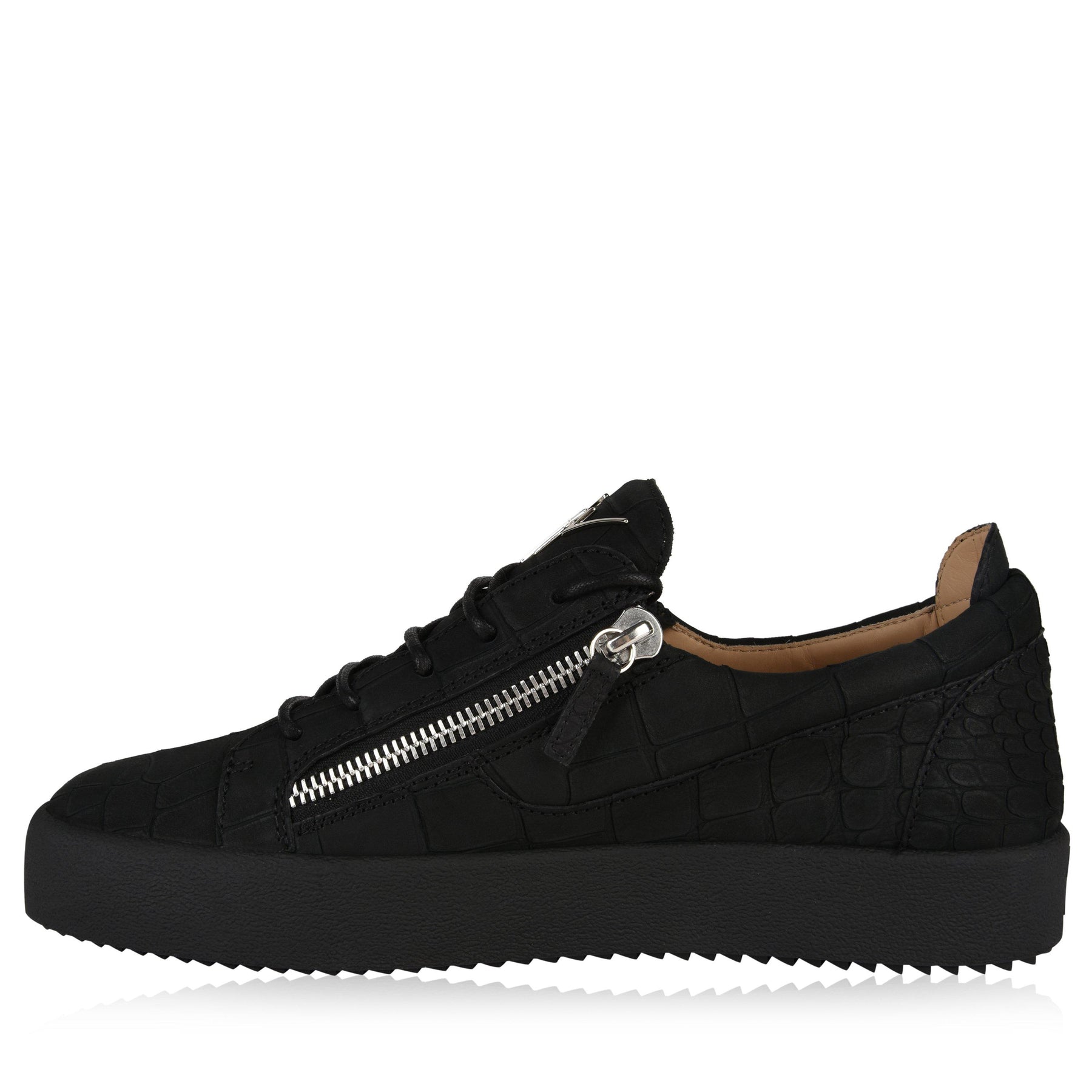 Matte Crocodile Effect May Trainers