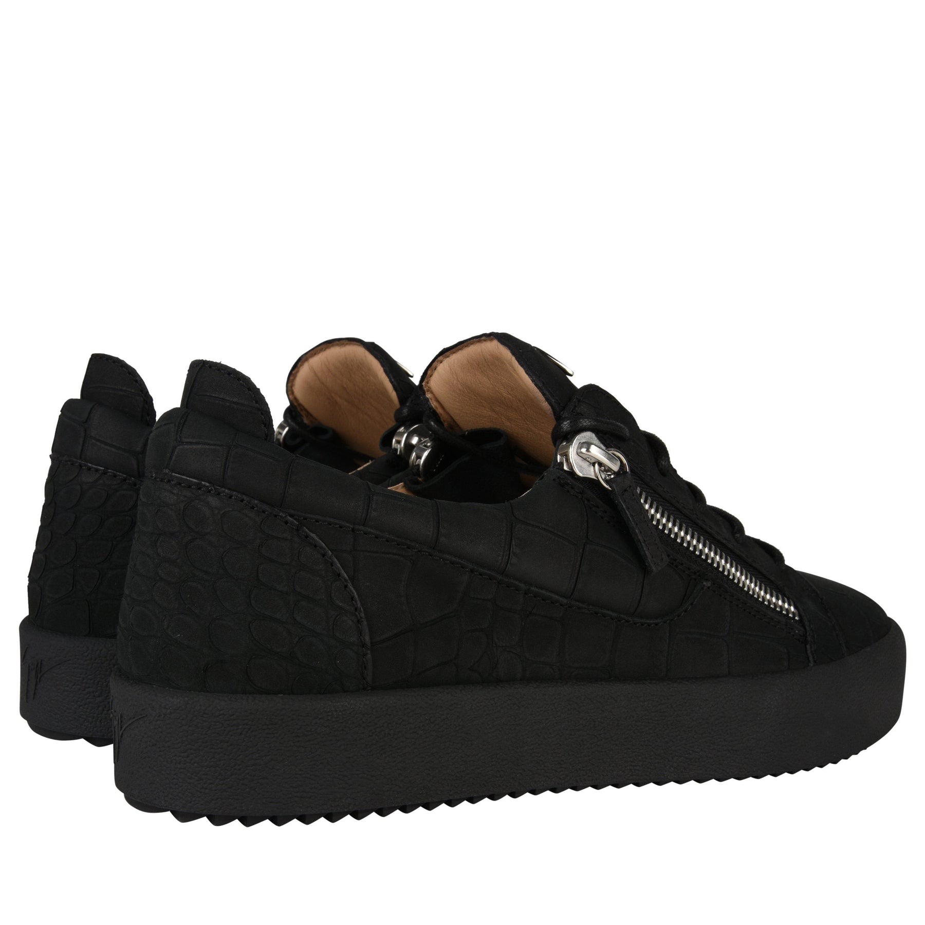 Matte Crocodile Effect May Trainers