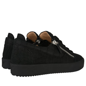 Matte Crocodile Effect May Trainers