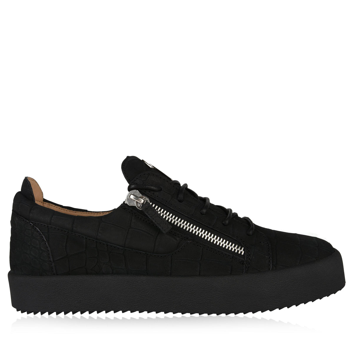 Matte Crocodile Effect May Trainers