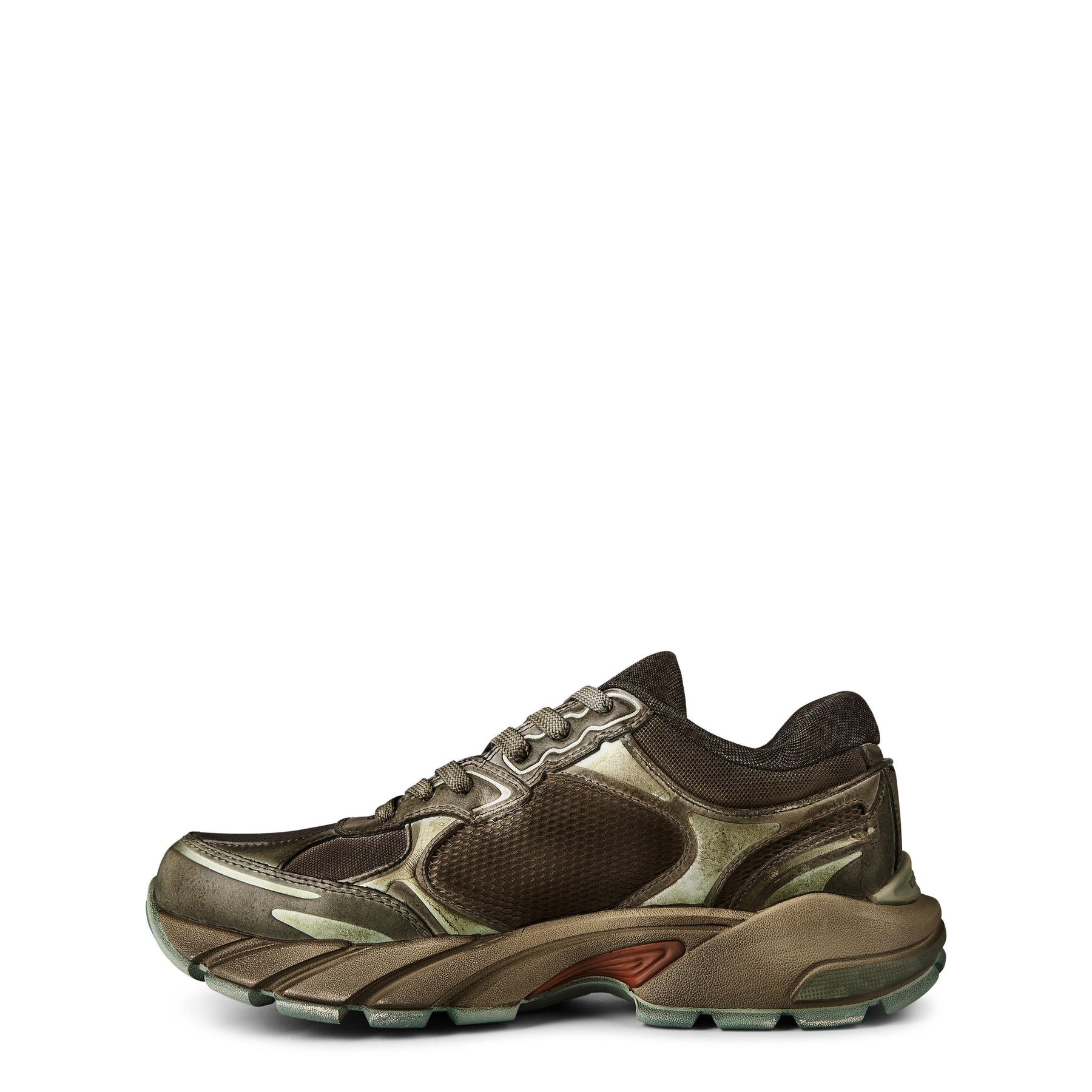Block Stepper Low-Top Sneakers