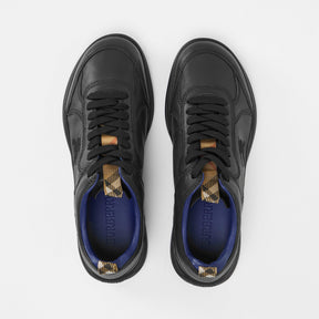 Leather Matrix Sneakers