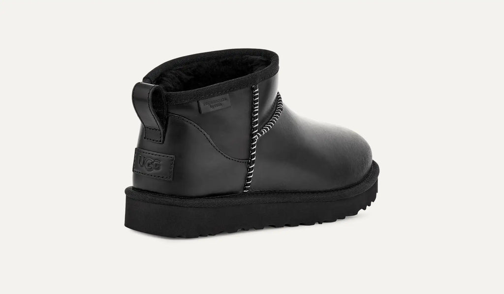 UGG® Classic Mini LTHR Regen Boots – Regenerative Leather & UGGplush™ Lined
