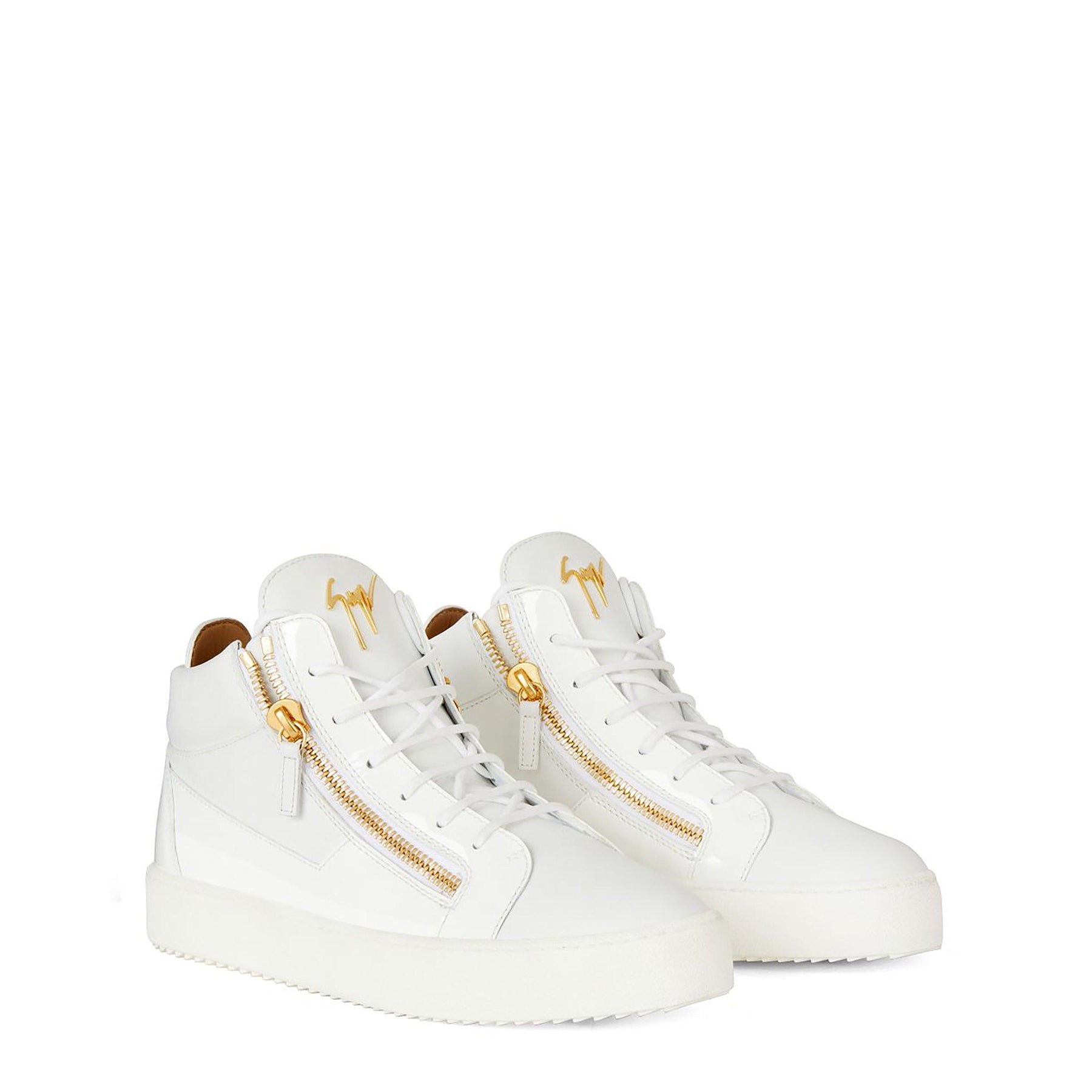 May Patent High Top Top Trainers