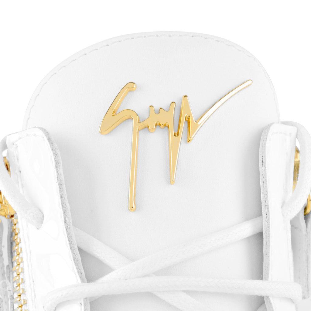 May Patent High Top Top Trainers