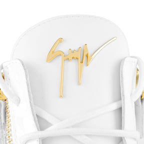 May Patent High Top Top Trainers