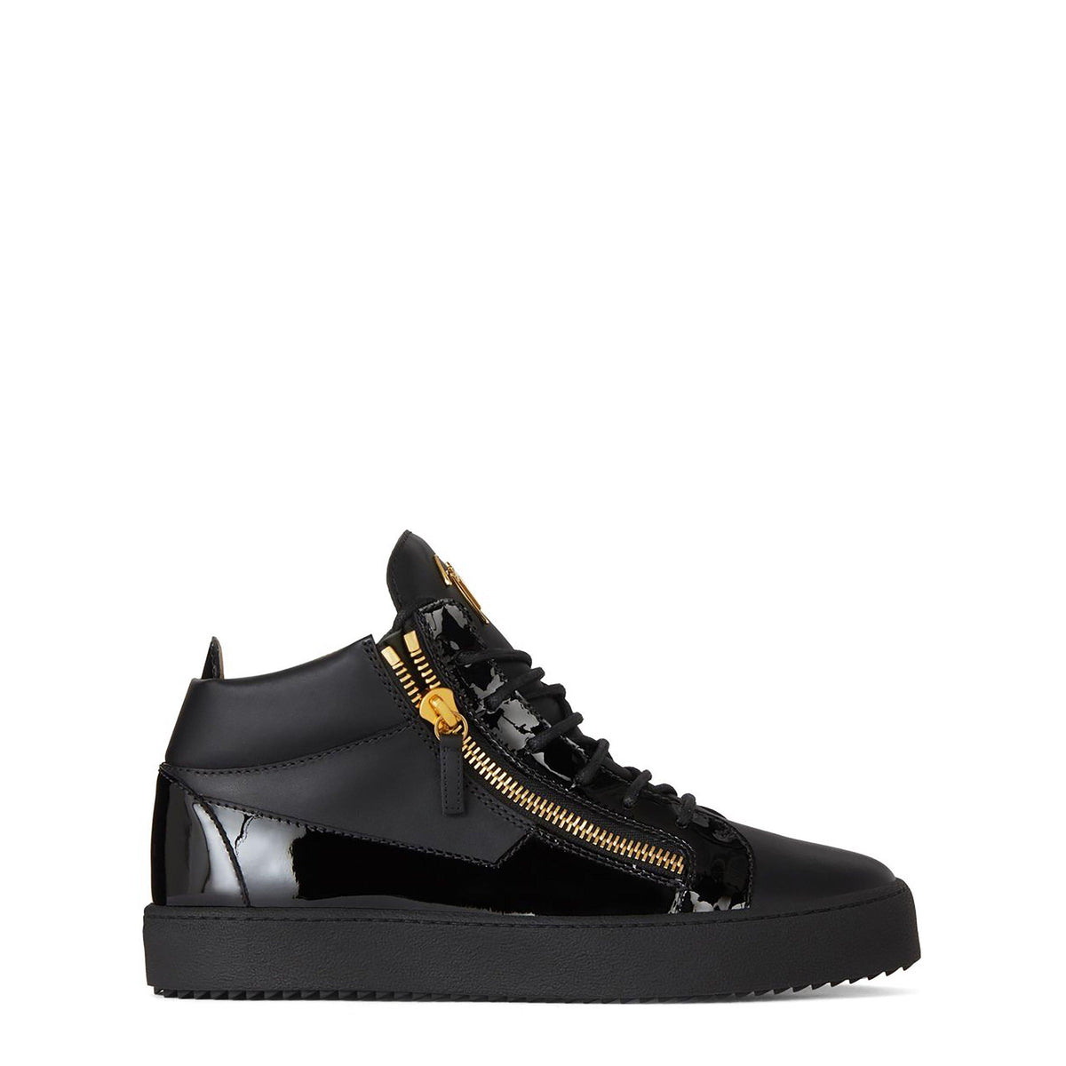 May Patent High Top Top Trainers