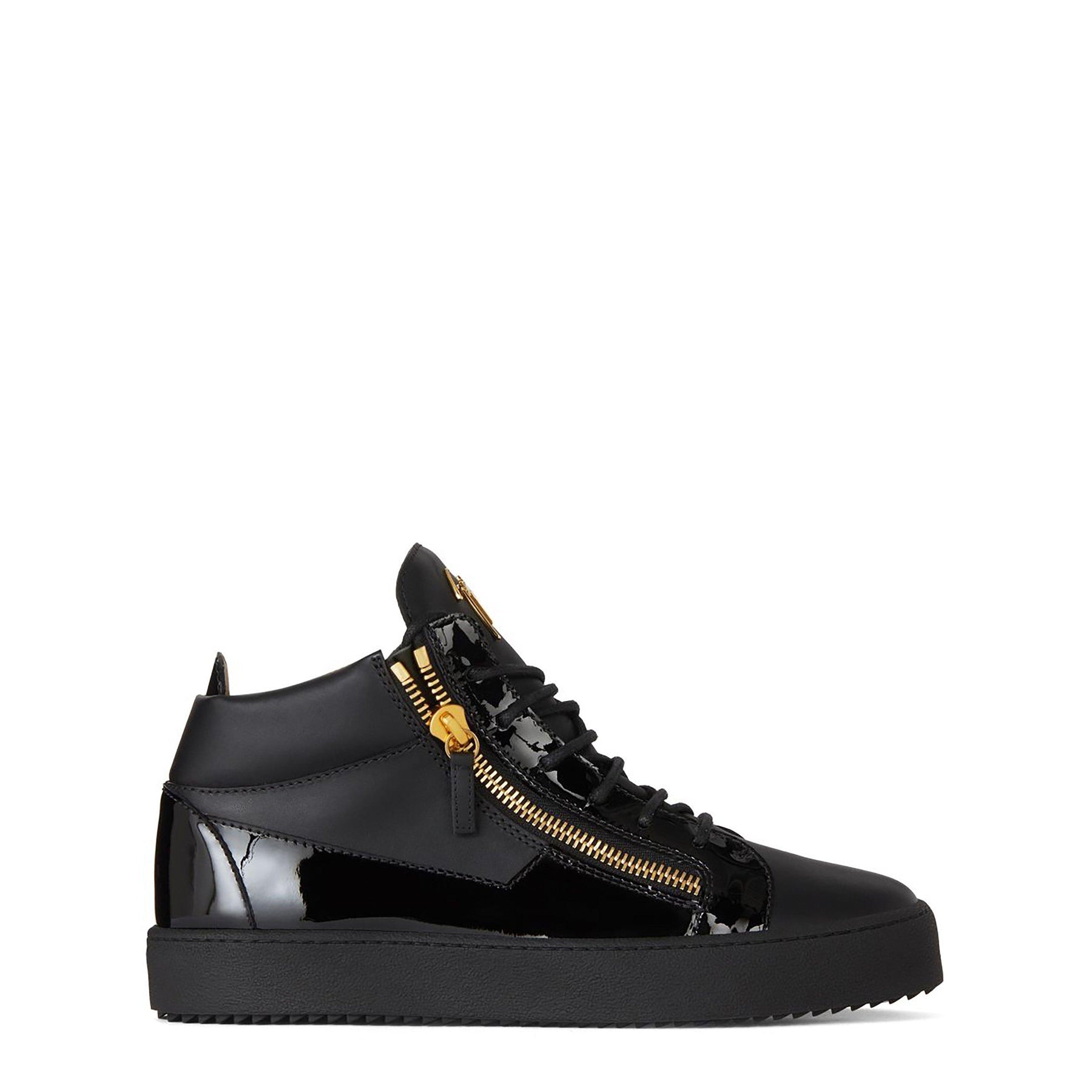 May Patent High Top Top Trainers