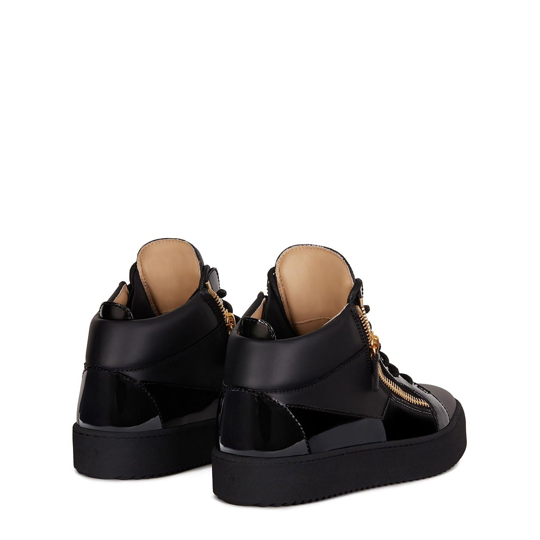 May Patent High Top Top Trainers