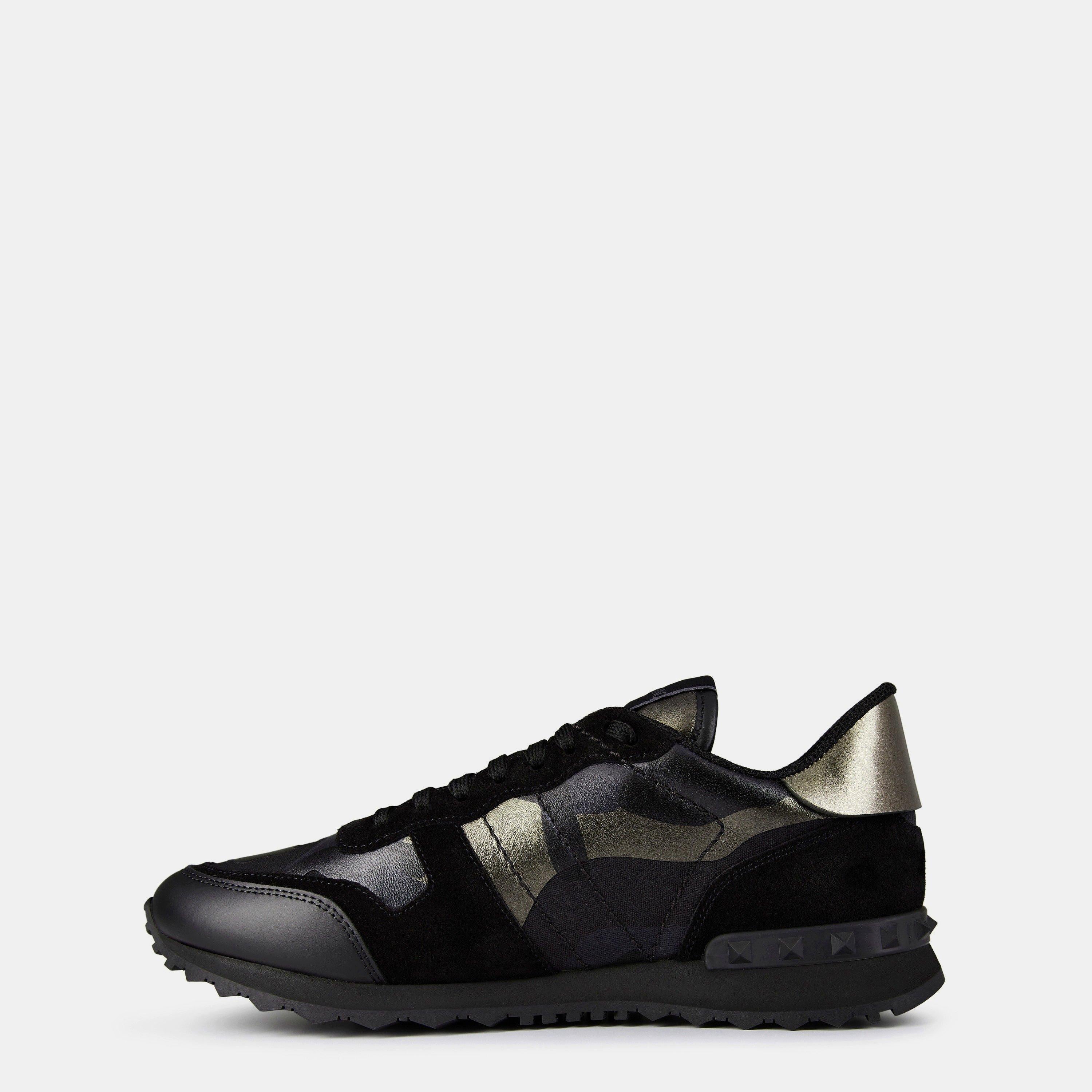 Rockstud Camouflage Trainers