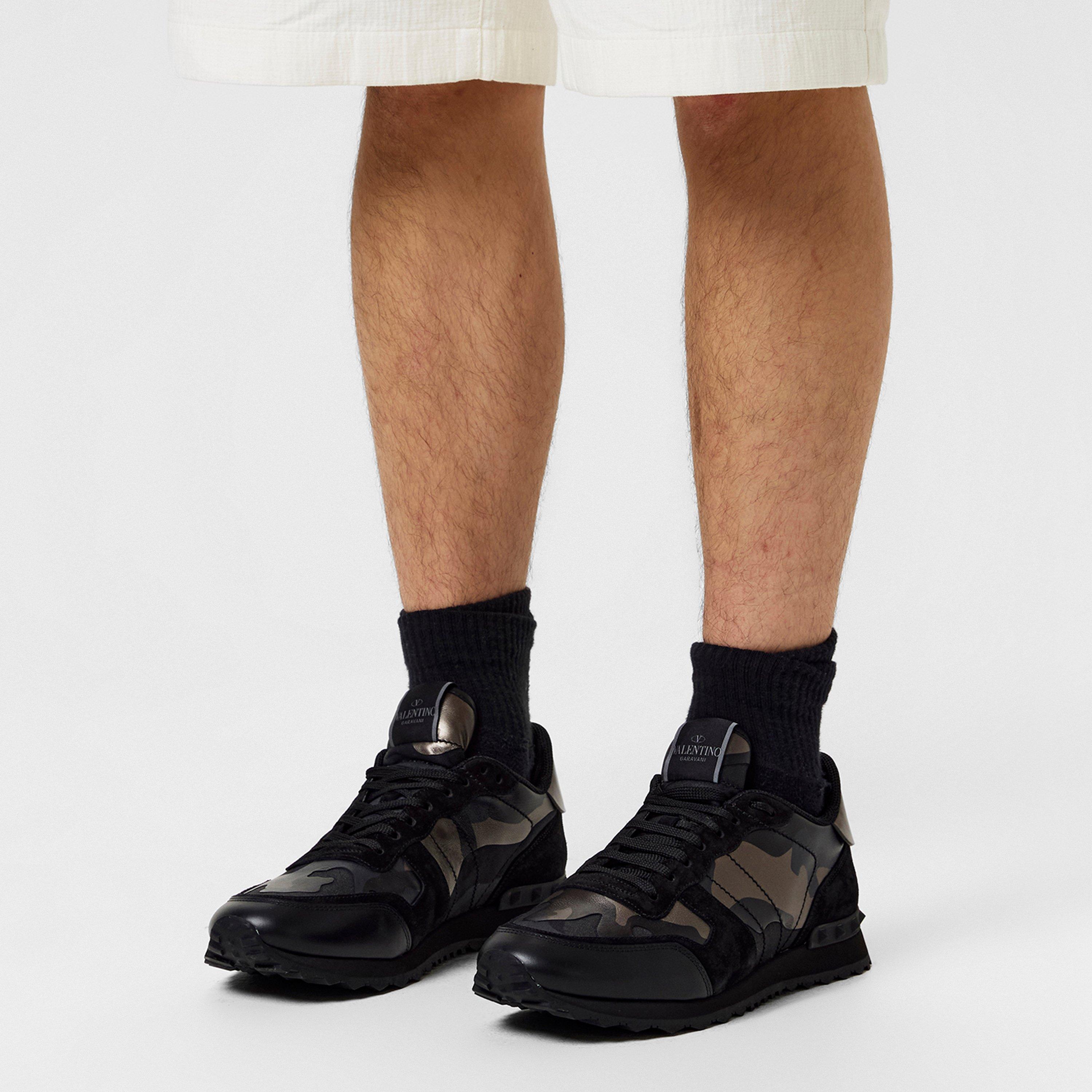 Rockstud Camouflage Trainers