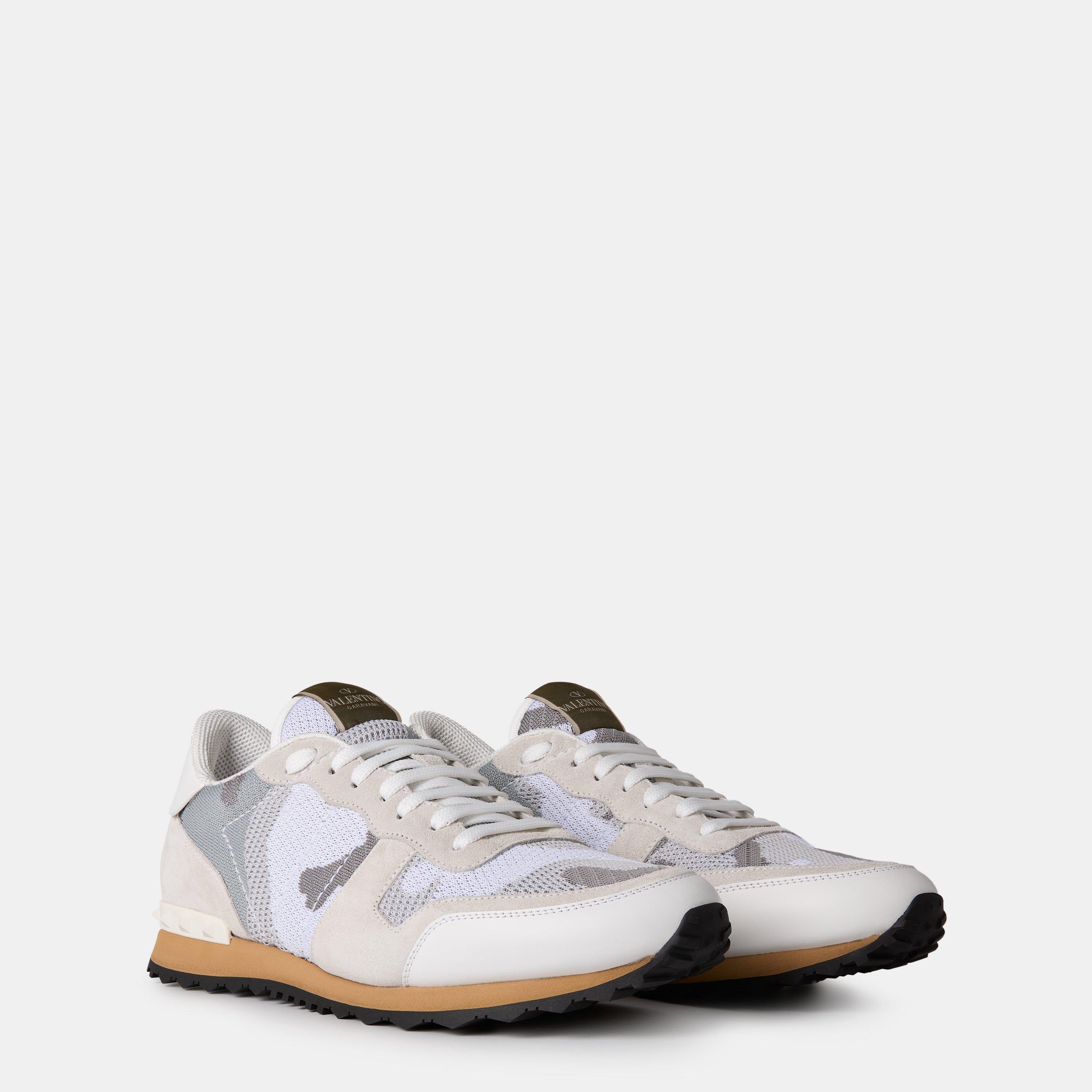 Mesh Camouflage Rockrunner Sneakers