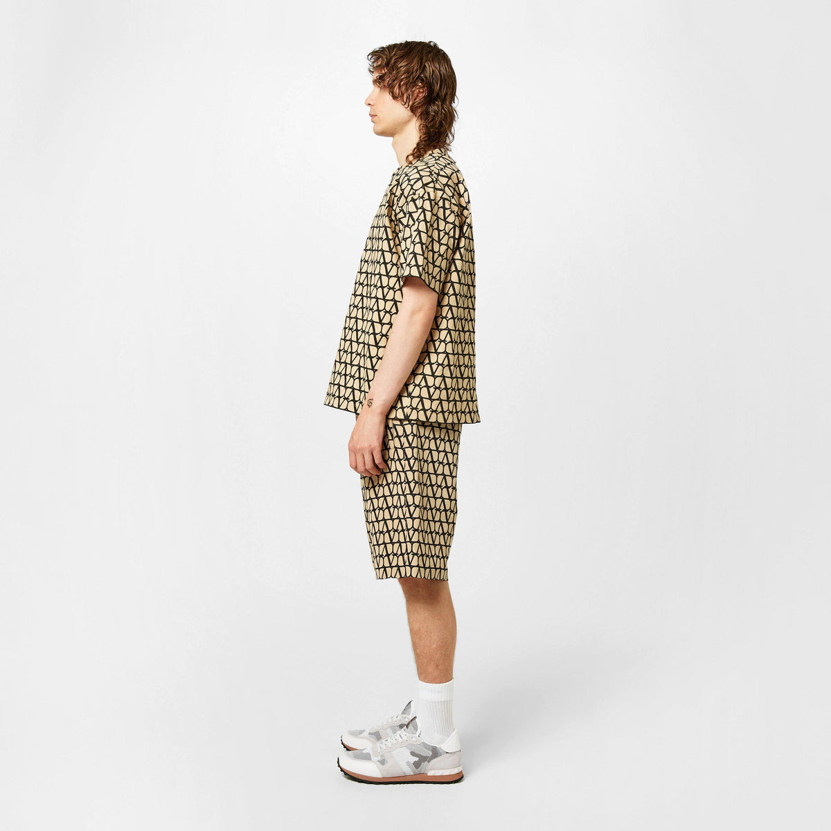 Mesh Camouflage Rockrunner Sneakers