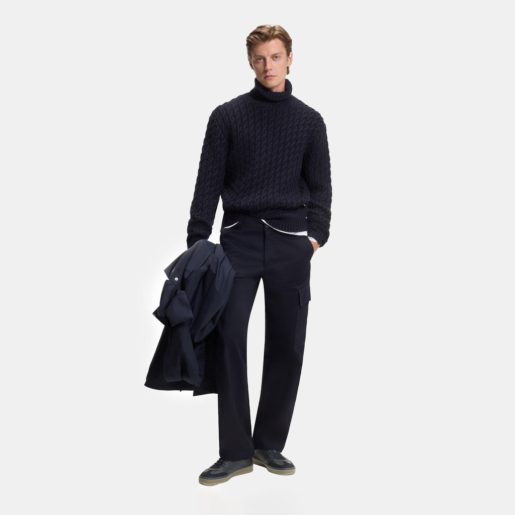 Men's HBB Zarek Suede Double Breasted Design Trainers