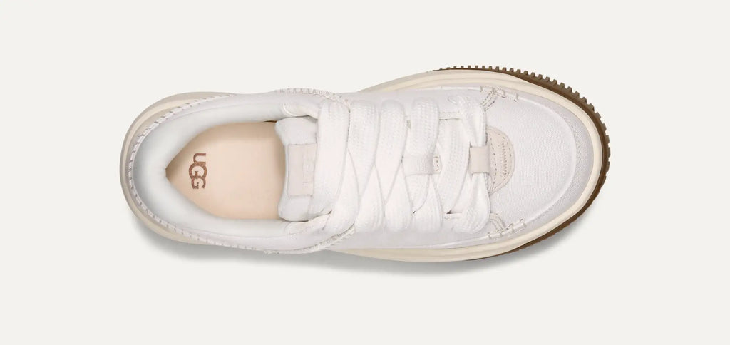 UGG® EZ-Duzzit Essential Lace Up – Regenerative Cotton Platform Sneakers
