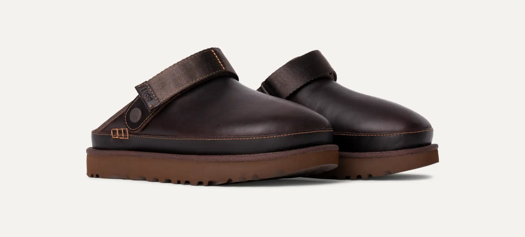 UGG® Goldenstar Clog – Regenerative Leather Clog with Swivel Heel Strap & Eco Comfort