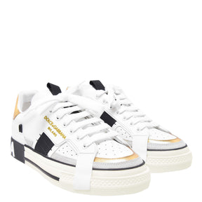 Calfskin 2.Zero Custom Sneakers With Contrasting Details