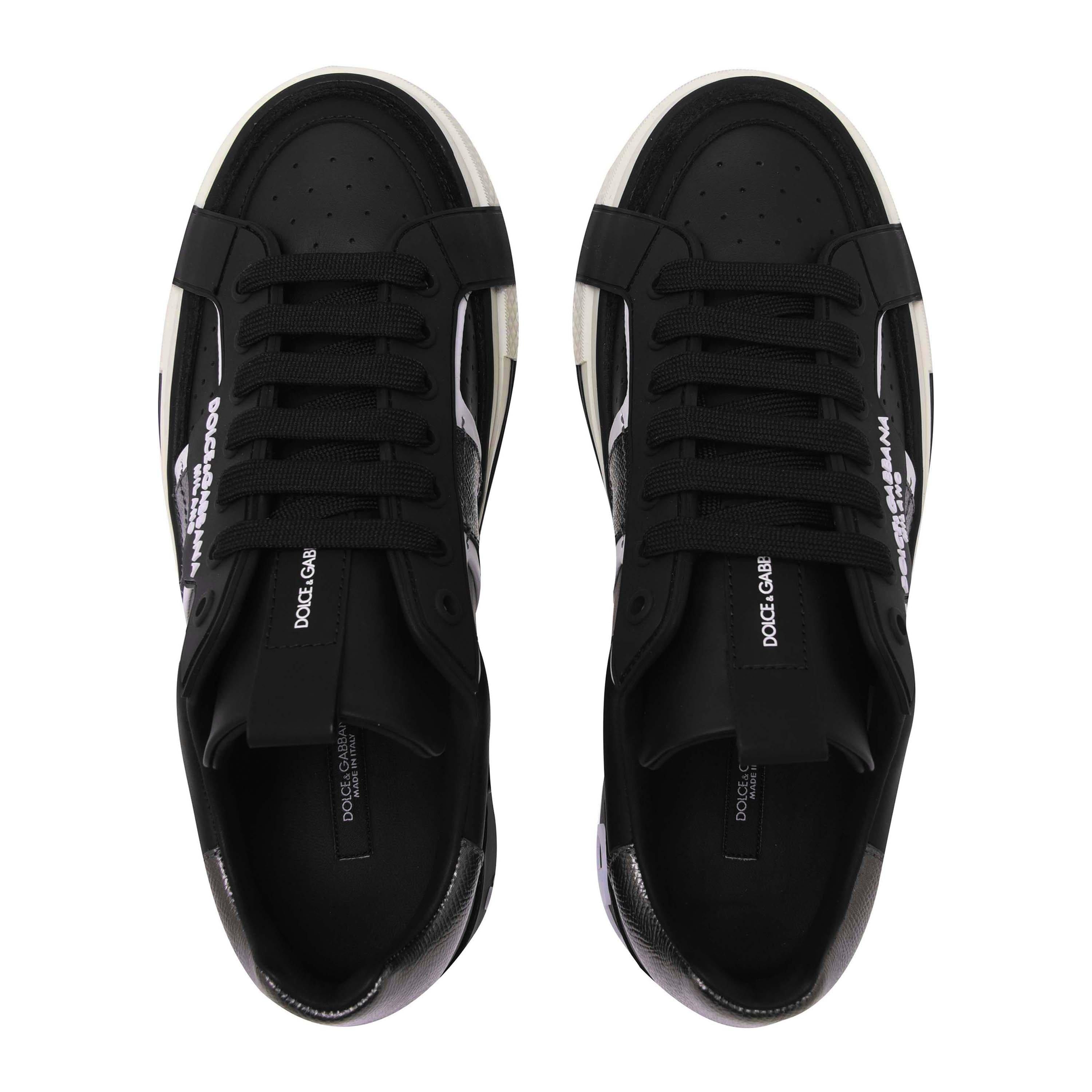 Calfskin 2.Zero Custom Sneakers With Contrasting Details