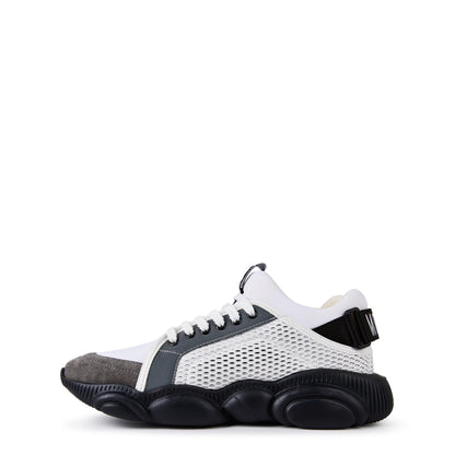 Mesh Teddy Low Top Trainers
