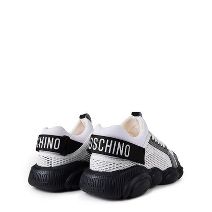 Mesh Teddy Low Top Trainers