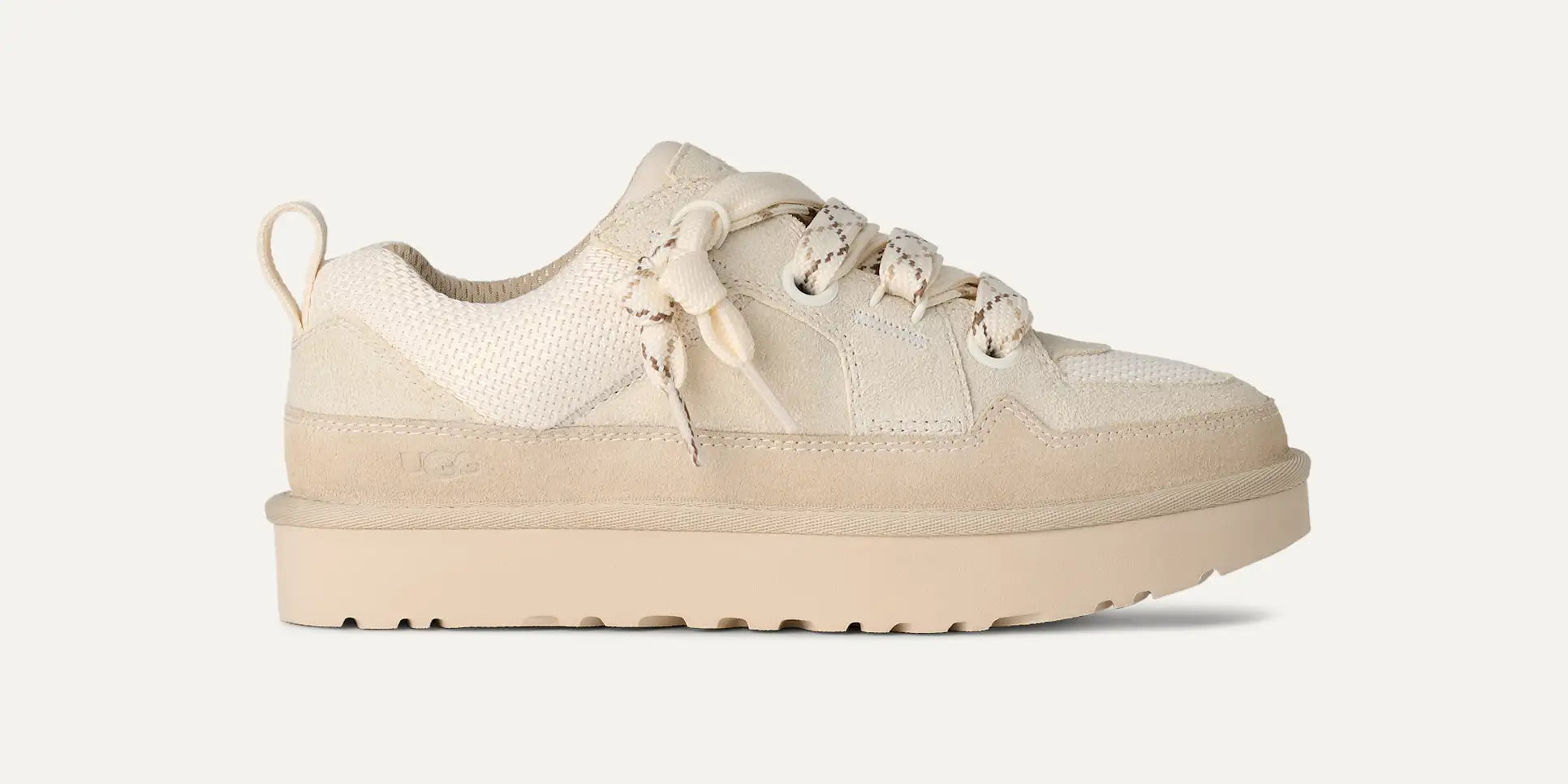 UGG Lo Lowmel Unisex Sneaker – Suede & Recycled Mesh Upper with Lightweight Sugarcane EVA Sole