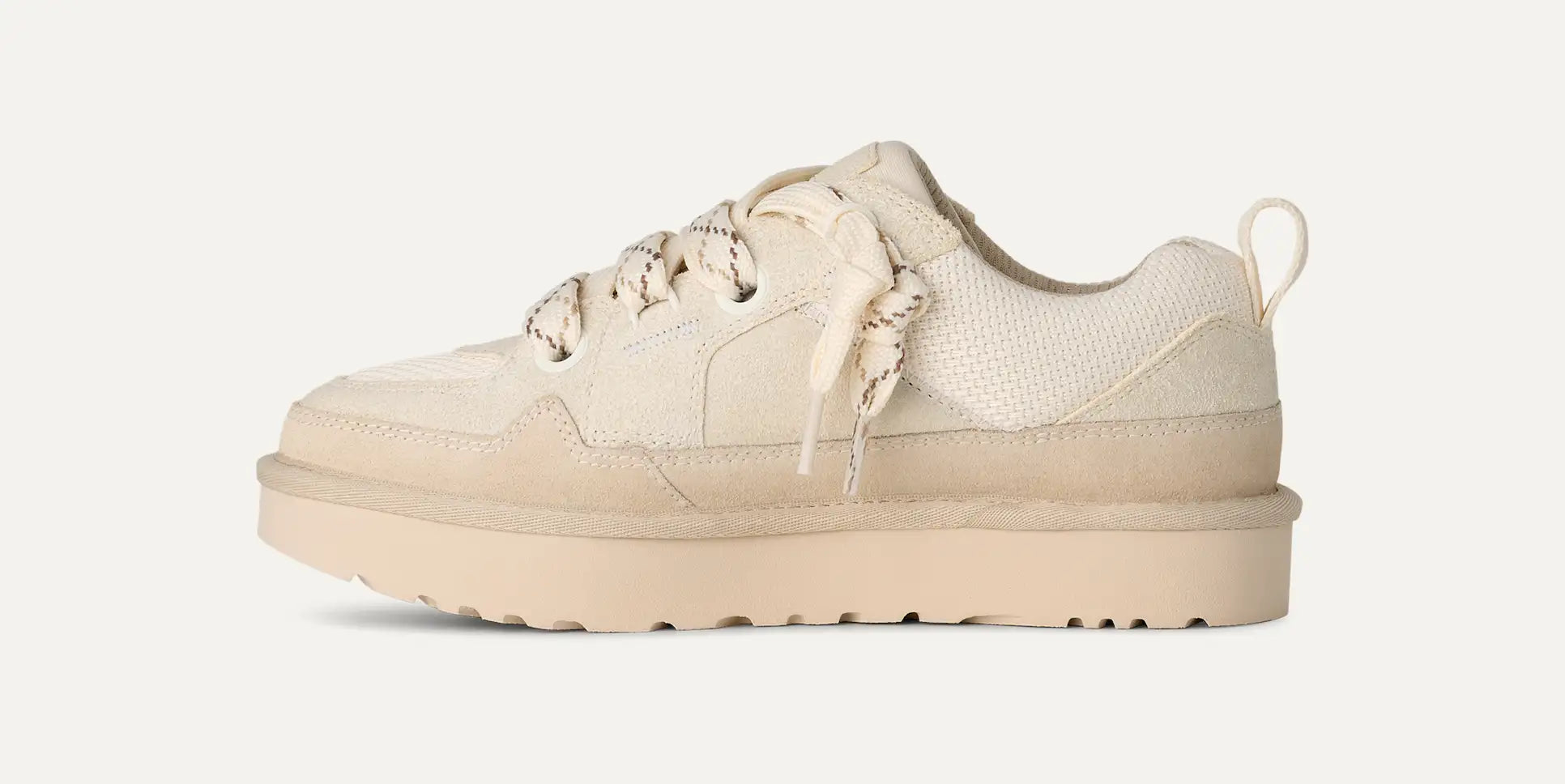 UGG Lo Lowmel Unisex Sneaker – Suede & Recycled Mesh Upper with Lightweight Sugarcane EVA Sole