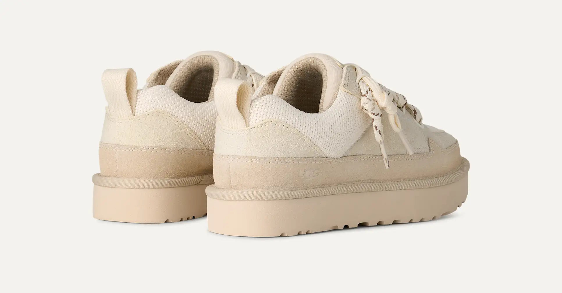 UGG Lo Lowmel Unisex Sneaker – Suede & Recycled Mesh Upper with Lightweight Sugarcane EVA Sole