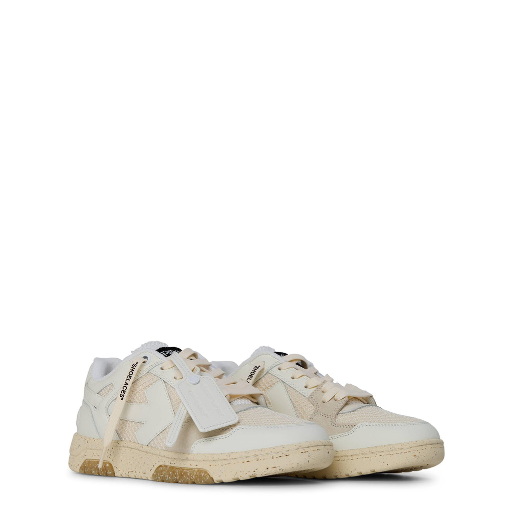 Men's Slim Low Calfskin Leather Trainers