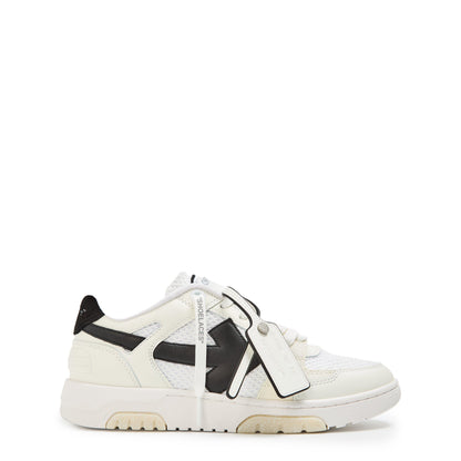Slim Low Calfskin Leather Trainers