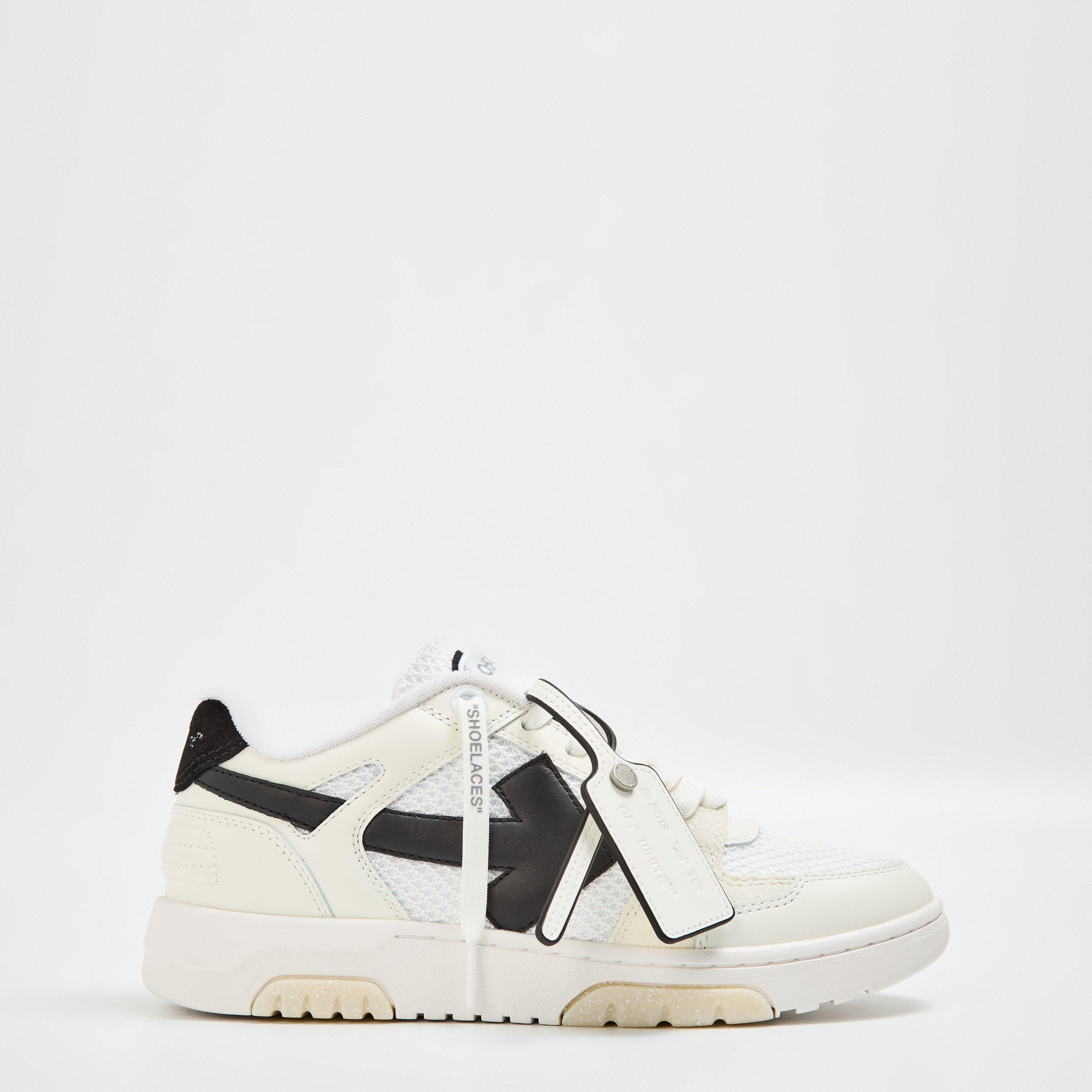 Slim Low Calfskin Leather Trainers