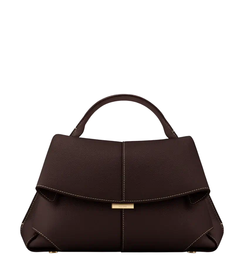 Polene Mokki Edition Textured Ebon - Size: One Size Bags | Shop From The Mirage