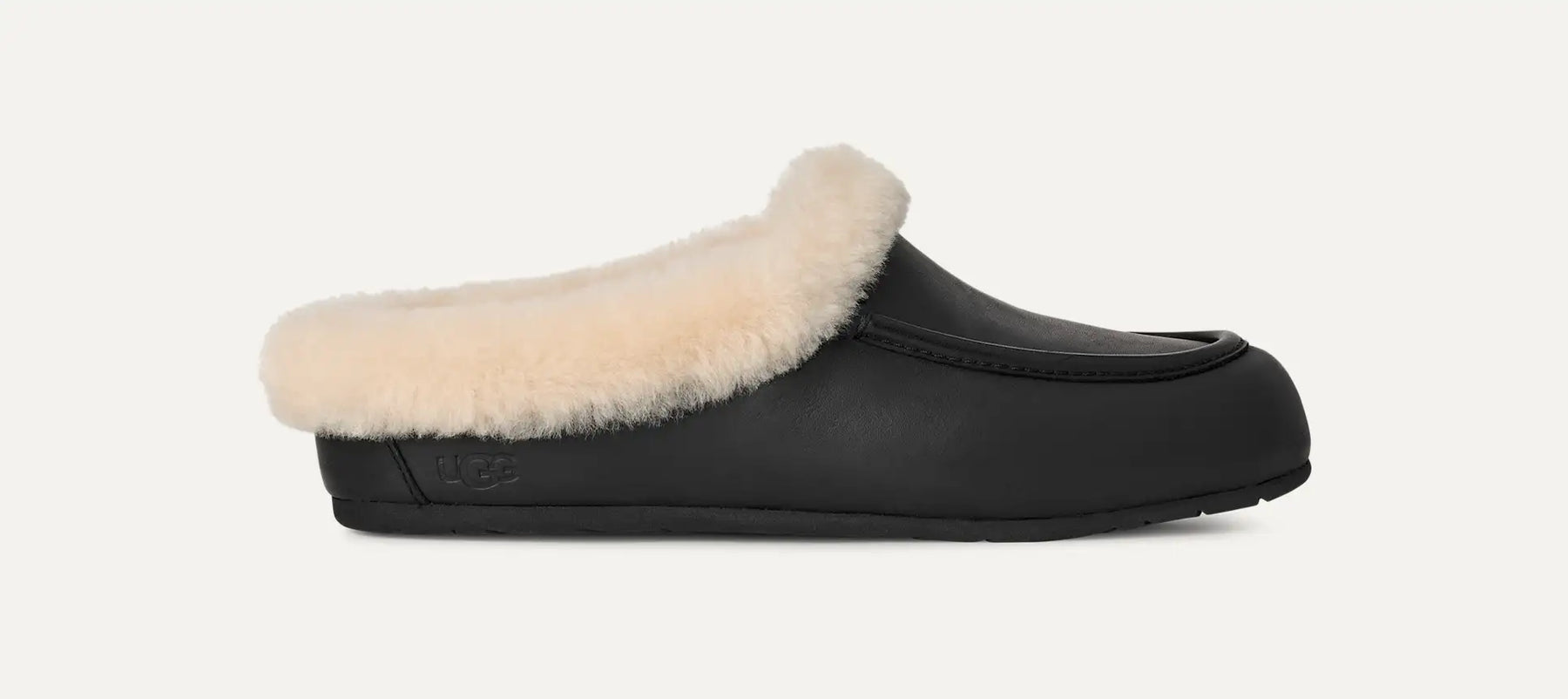 UGG® Ansley Mule LTHR – Premium Leather & Sheepskin Comfort