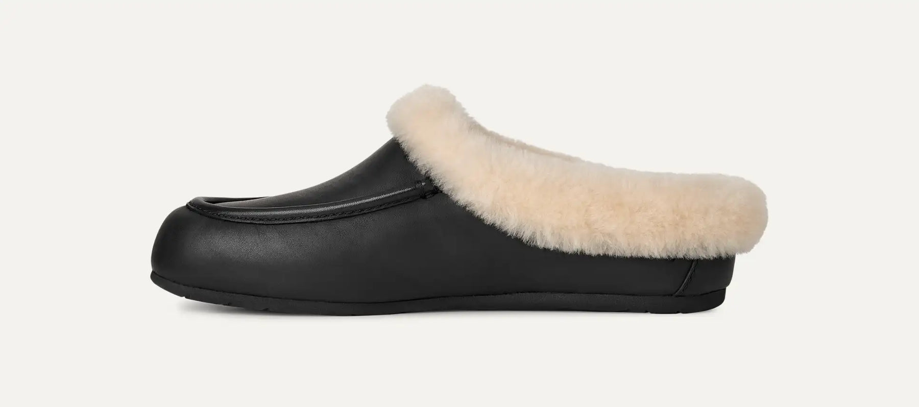 UGG® Ansley Mule LTHR – Premium Leather & Sheepskin Comfort