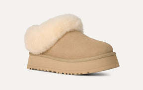 UGG® Tazzelle Platform Slipper – Ultra-Plush Sheepskin Comfort with Sugarcane Sole