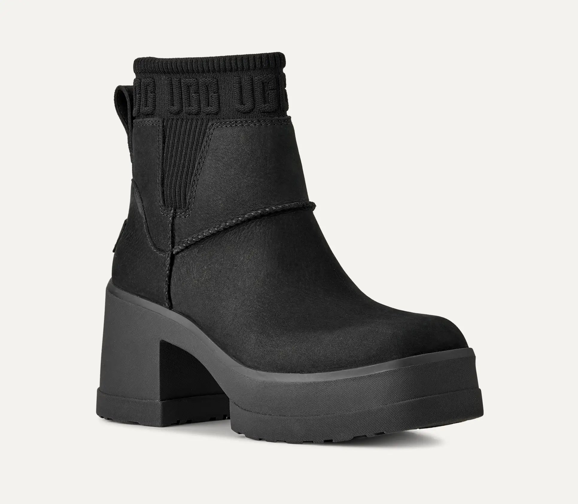 UGG® Moxy Chelsea Boot – Water-Resistant Leather, Elevated Style