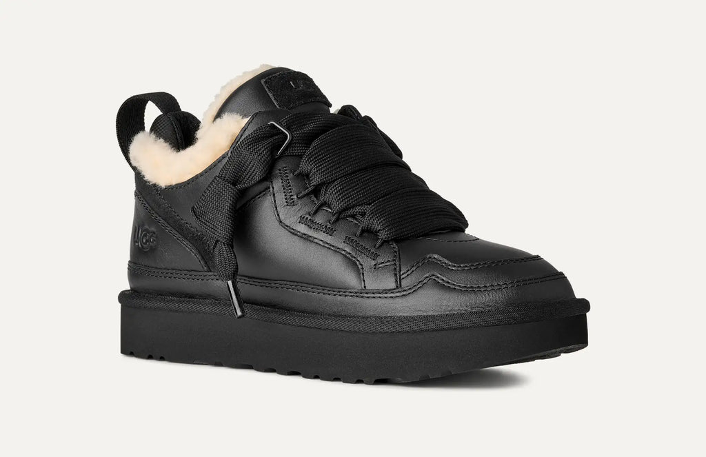 UGG® Lowmel LTHR Sneaker – Leather Street Style with Cozy UGGplush™ Comfort