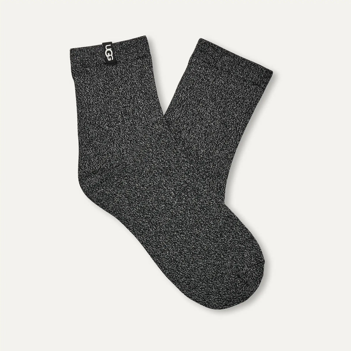 UGG® Lavinia Shimmer Quarter Socks – Sparkle in Every Step